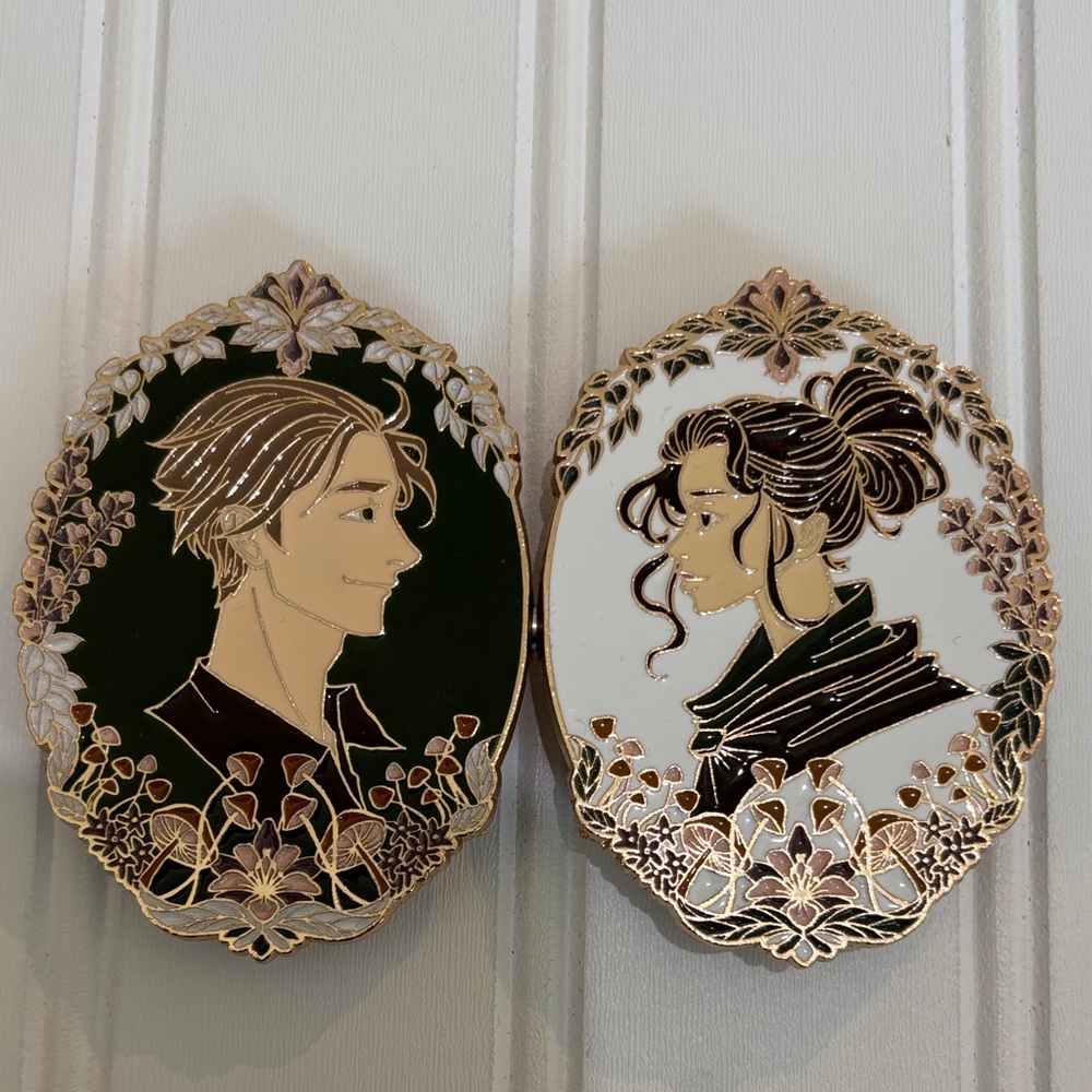 Owlcrate exclusive magnetic pin set